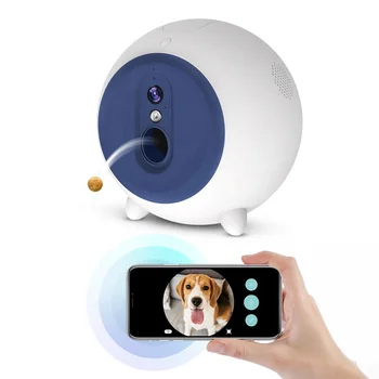 Ccpet самая продаваемая iq игрушка Интерактивная Умная WiFi smart APP Камера для собак Корм для домашних животных Автоматическая Кормушка для домашних животных