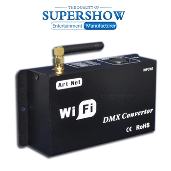 WIFI310 LED DMX512 контроллер сигнала Art-Net DMX512 communication protolcol DC12V Wifi конвертер программного обеспечения