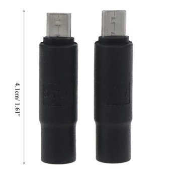 M2EC 4,0x1,7 мм/3,5x1,35 мм Разъем питания Micro USB Штекерный Разъем Адаптер для телефона Планшета Зарядное устройство Конвертер