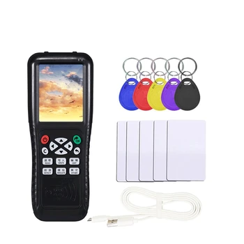 RFID-копировальный аппарат С функцией полного декодирования Смарт-карты, ключа NFC IC ID, Дубликатора, Считывателя и записи (T5577 Key UID Card)