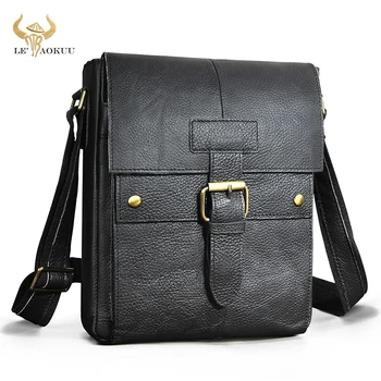 Дизайнерская сумка через плечо из натуральной кожи для колледжа, мужская Модная сумка Mochila, Школьная сумка для книг формата А4, 8571
