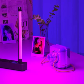 Портативная заполняющая лампа, 16 цветов, USB-разъем, инфракрасный пульт дистанционного управления, Лампы для Селфи, фотографии, Украшения для дома, ночные светильники