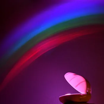 3 Режима RGB Светодиодная лампа Красочный светодиодный креативный ночник в форме яйца, радужный проектор, Романтический волшебный декор детской спальни