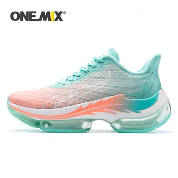 ONEMIX 2023, Женские кроссовки для бега на открытом воздухе, Суперлегкие Уличные спортивные Кроссовки, увеличивающие рост, Обувь на Лифте, Женская обувь