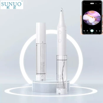 SUNUO T13 Pro Умный Визуальный Ультразвуковой Ирригатор Для Удаления Зубного камня Из Полости Рта Очиститель Для Удаления Зубного камня Отбеливание Зубов Приложение