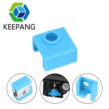KEE PANG 10шт MK8 Чехол с подогревом, защитный силиконовый чехол для экструдера 3D-принтера, высокая термостойкость