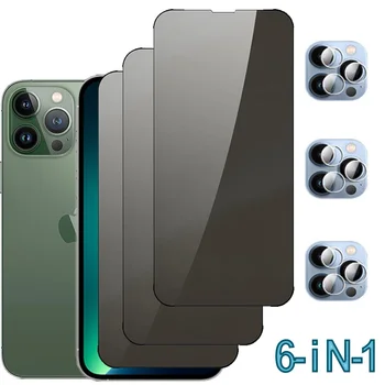Антишпионское стекло для Iphone 15 14 13 Pro Max Защитная пленка для экрана iPhone 13Mini Очки конфиденциальности Iphone 12 11 13 14 15 Pro Glass