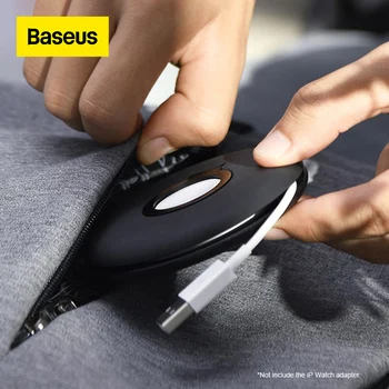 Держатель зарядного устройства Baseus для смарт-часов Apple Watch серии 1 2 3, Подставка для смарт-часов, Портативная подставка для зарядки, док-станция для намотки кабеля