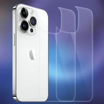 1 / 2шт 14 Pro Задняя Крышка Из Закаленного Стекла Для iPhone 14 Pro Max 14 Plus 9H Защитная Пленка для экрана с защитой От царапин Для iPhone14 ProMax 14Plus
