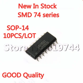 10 шт./ЛОТ 74HC132 74HC132D SN74HC132D логический чип SMD SOP-14 В наличии НОВАЯ оригинальная микросхема
