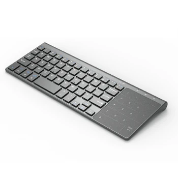 Тонкая Беспроводная клавиатура 2,4 G, Цифровая мышь, USB-беспроводная клавиатура с сенсорной панелью для настольного ноутбука Android Windows