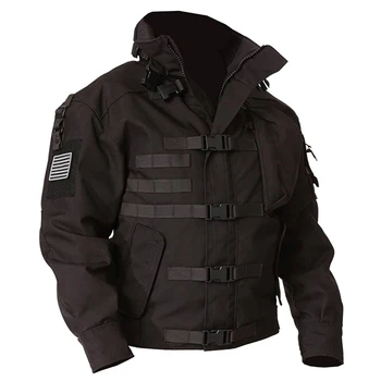Высококачественная военная тактическая куртка Мужская Водонепроницаемая износостойкая куртка-бомбер с несколькими карманами, ветрозащитное пальто для походов на открытом воздухе