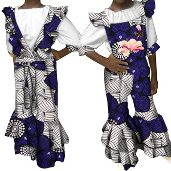 Комбинезон для девочек, Одежда в африканском стиле для детей, Модный Боди в Анкаре, Дашики, Африканский Принт Bazin Riche, Комбинезоны сращивания, Комбинезон