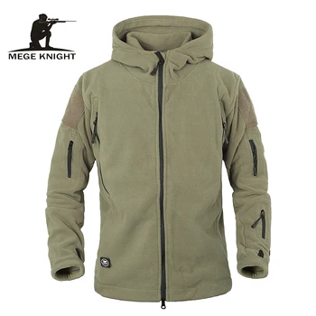 Зимняя тактическая куртка, Военная форма, Мягкая флисовая куртка с капюшоном, Мужская Тепловая одежда, Повседневные толстовки