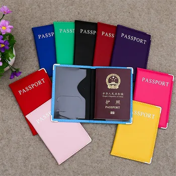 Обложка для паспорта для путешествий, женский чехол для паспорта из искусственной кожи, милый розовый держатель, чехол для паспорта для прекрасной девушки, дорожные чехлы для паспортов