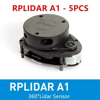 5 Штук Slamtec RPLIDAR A1 2D 360 градусов радиус сканирования 12 метров лидарный датчик сканер для обхода препятствий и навигации
