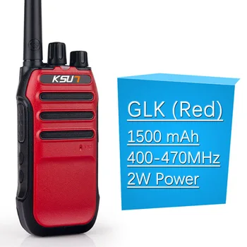 Радиолюбительское радио KSUN, Двухдиапазонное UHF 400-470 МГц, мини-двустороннее радио, мобильная рация Walkie Talkie