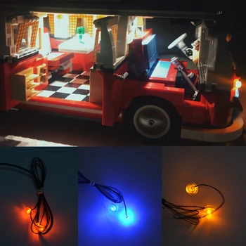 JOY MAGS LED Light Kit 1шт 2 Серийных 1x1 круглых Световых аксессуара с белым/Теплым белым/Желтым/Зеленым/красным/Синим для блока