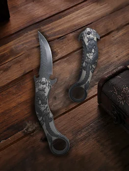Складной Нож Sharp 3Cr13 Из нержавеющей стали, Нож для выживания на открытом воздухе, Кемпинг, Пеший Туризм, Тактический Охотничий Нож, Практичные Кухонные инструменты