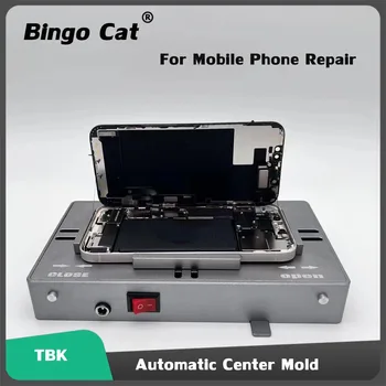 TBK Автоматическая универсальная форма для ремонта ЖК-экрана, Разделительная форма для ремонта ЖК-дисплея мобильного телефона, приспособление для снятия рамки задней крышки