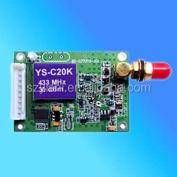 Модуль Приемопередатчика 433 МГц USB RF для автоматического считывания показаний счетчика AMR, модуль передатчика и приемника данных 1 Вт 3 Км RS232 RS485 TTL