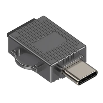 Мобильный кард-ридер Type-C USB3.0 Высокоскоростное чтение TF-карты памяти OTG Card Reader Адаптер Портативный кард-ридер