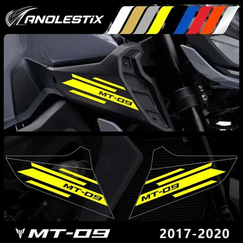 AnoleStix Светоотражающий Набор Логотипов Мотоциклов, Эмблемные Наклейки Для YAMAHA MT09 MT-09 SP 2017 2018 2019 2020