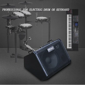 Coolmusic DM80 Drum Monitor Усилитель Bluetooth динамик Громкий и четкий Уникальный для электрической ударной установки, клавишного ударного инструмента