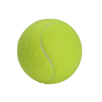 3 шт. Резиновый теннисный мяч, профессиональный, с высокой эластичностью, устойчивый Резиновый теннисный тренировочный спортивный мяч для клубных школьных тренировок