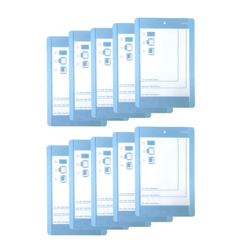 10 шт. для Cricut Joy Card Коврик для карт, коврик для ручной резки, 4,5 x 6,25 Дюйма