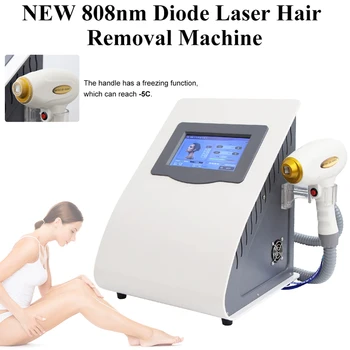 Машина для удаления волос диодным лазером AOKO 808nm, Охлаждающий лед, Безболезненная Депиляция, Лазерная эпиляция Тела и лица, машина для салонного использования
