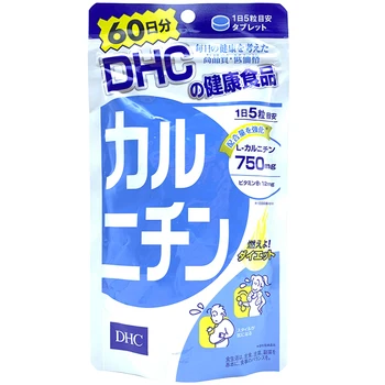 Japan DHC Carnitine L-Карнитин Увеличивает потребление жира и ускоряет сжигание 300 капсул в упаковке, бесплатная доставка