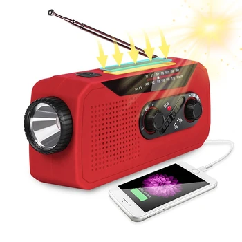 Прямая поставка zhuhai dooomore новый продукт am fm портативное радио с фонариком