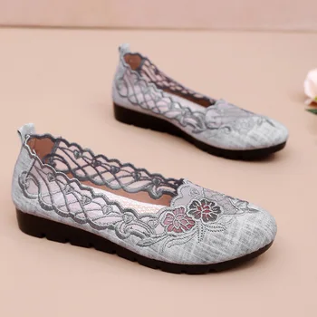 Летняя женская обувь 2023 года, Модная универсальная сетчатая открытая дышащая удобная нескользящая повседневная обувь для женщин