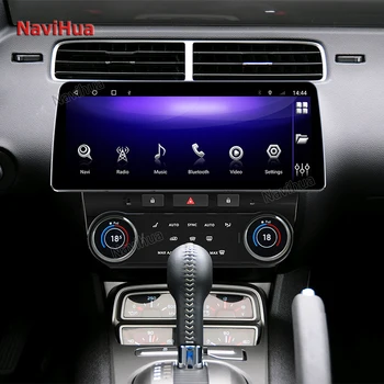 NaviHua Для Chevrolet Camaro 2008-2015 12,3-Дюймовый автомобильный мультимедийный плеер GPS-Навигация Авто Стерео Автомобильный DVD-плеер GPS-навигация